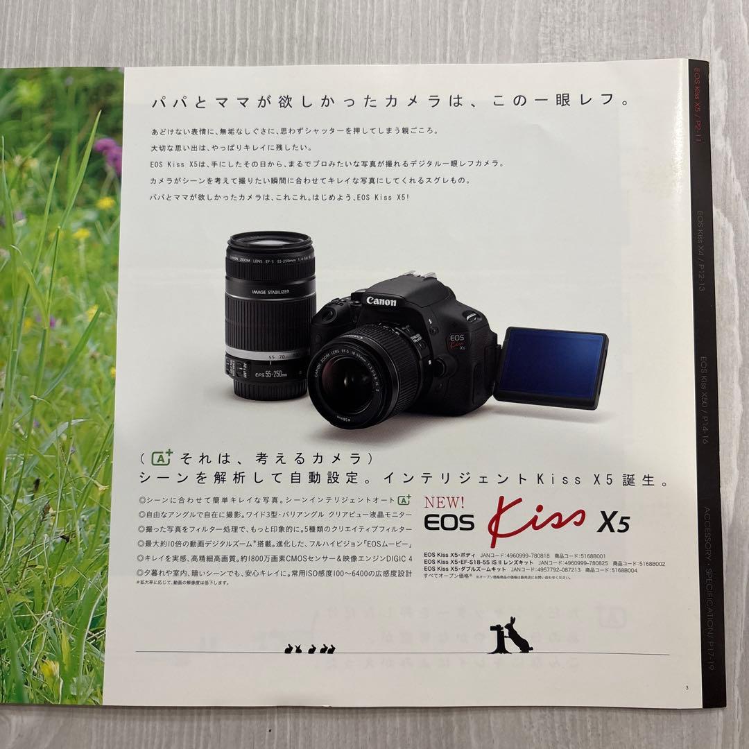 Canon Eos Kiss X5ダブルズームキット