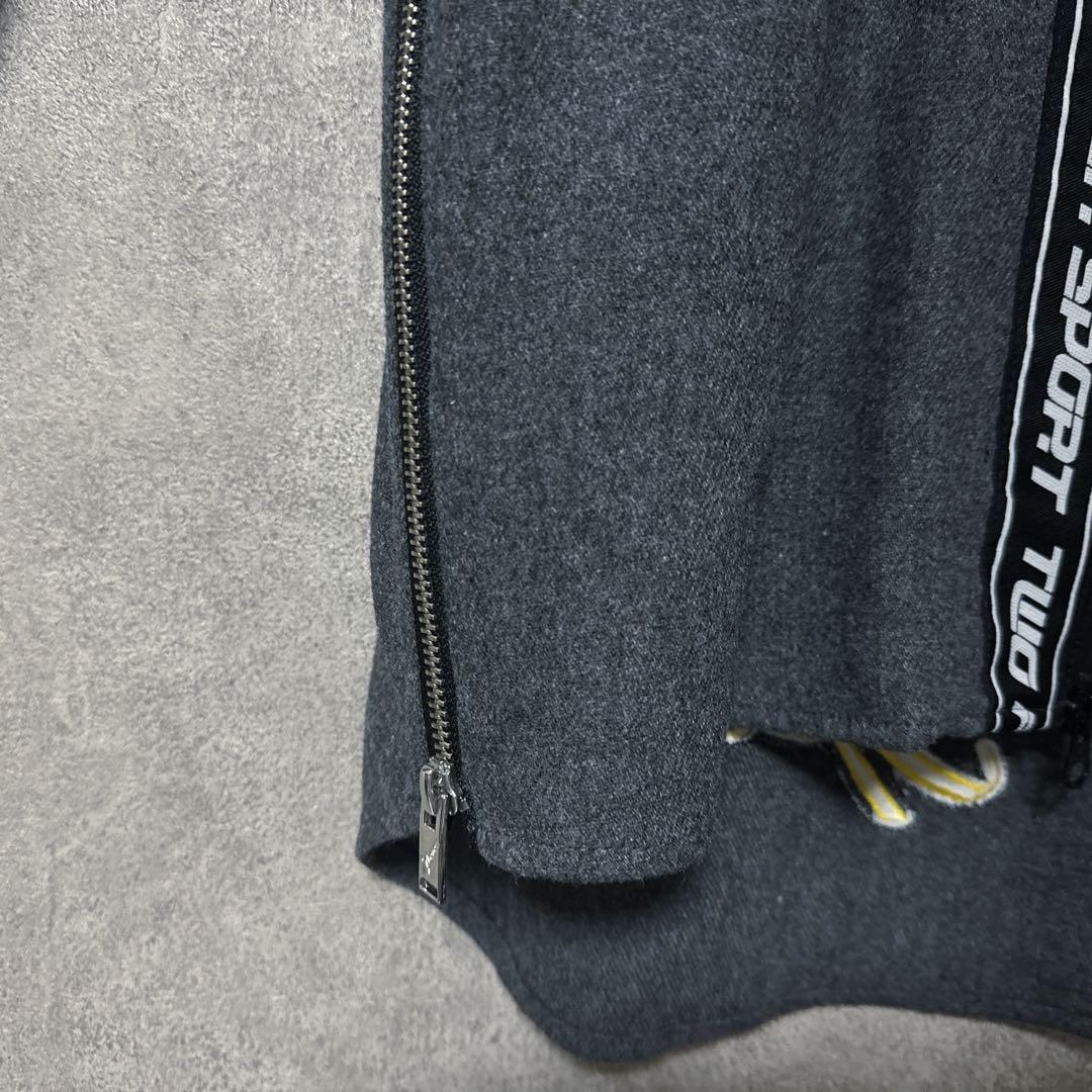 24karats トゥエンティフォーカラッツ ウール シャツ ジャケット グレー