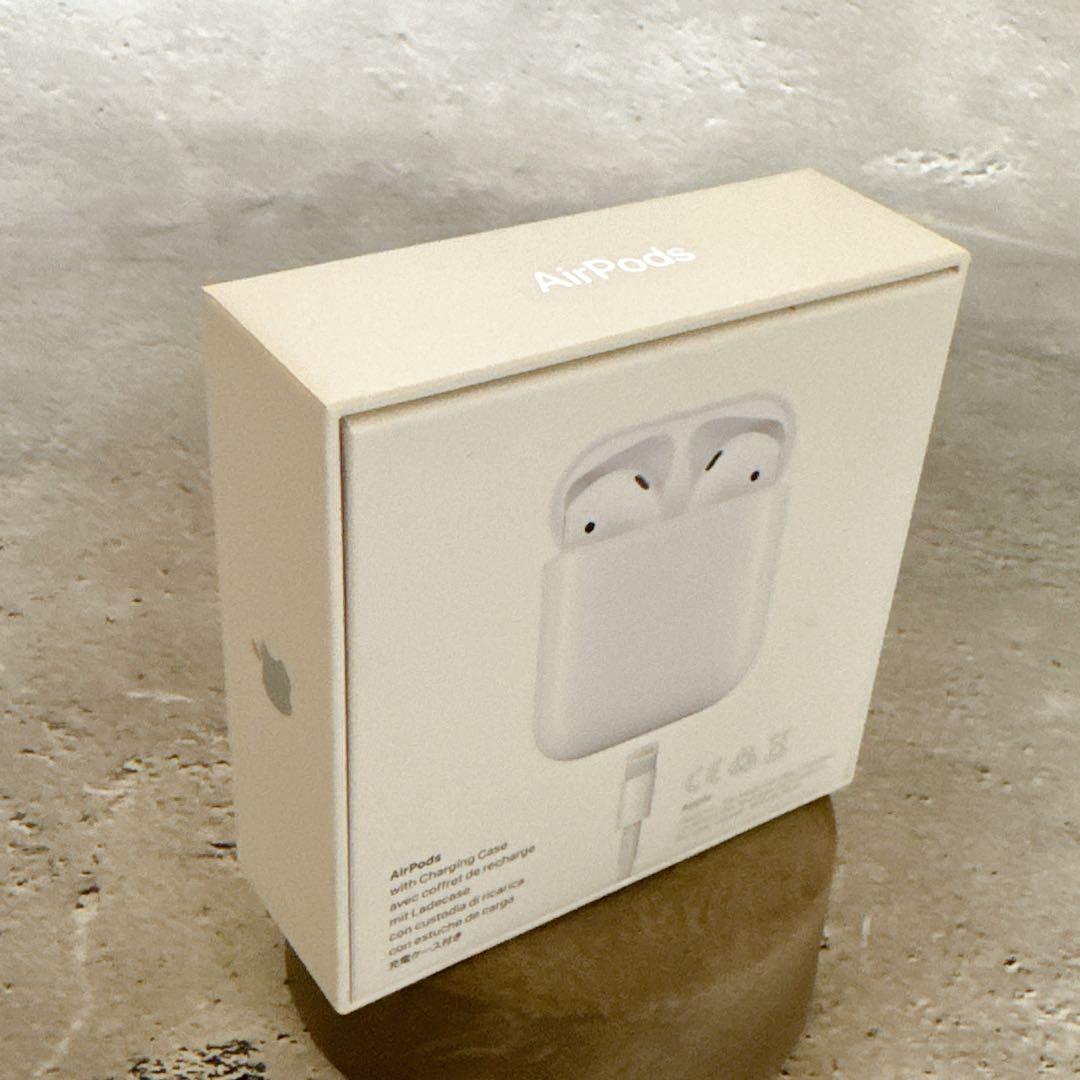【極美品】Apple AirPods 第2世代 MV7N2J/A 正規品