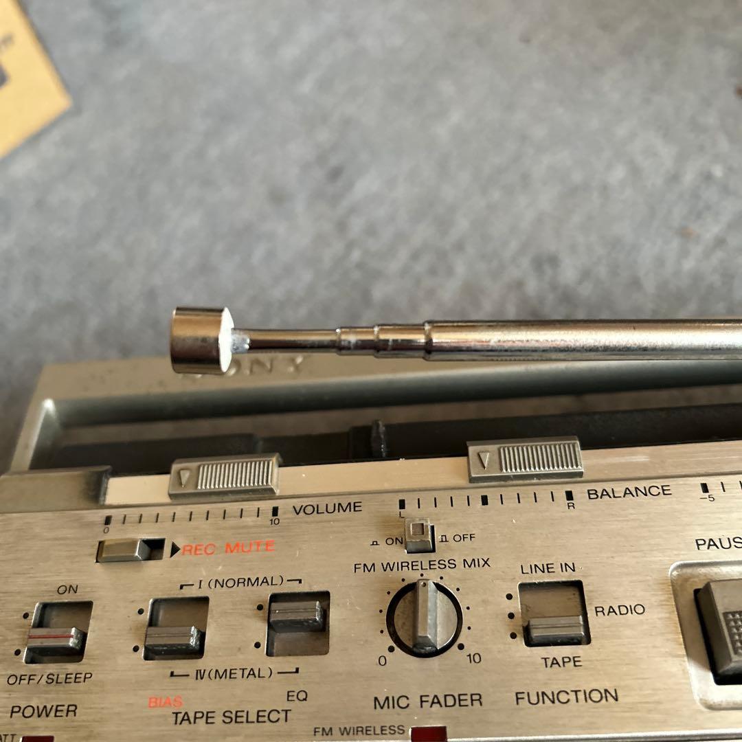 レトロラジカセ SONY