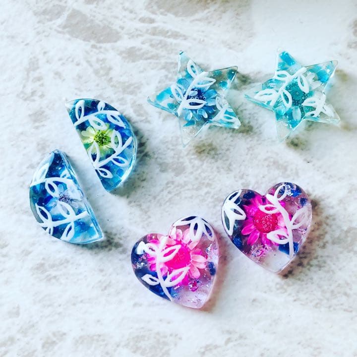 acoさん専用♡Sea＆Flowerシリーズ ピアス イヤリング