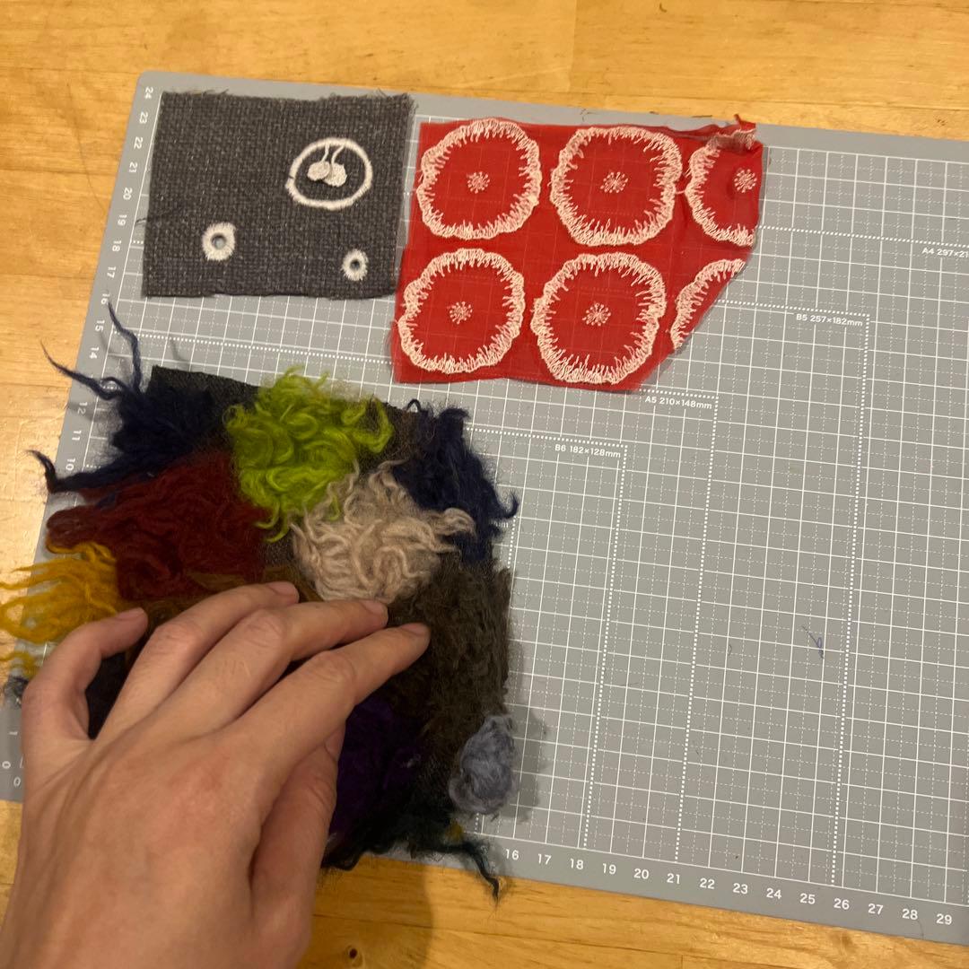 ミナペルホネンpot-au-feuハギレ@c12