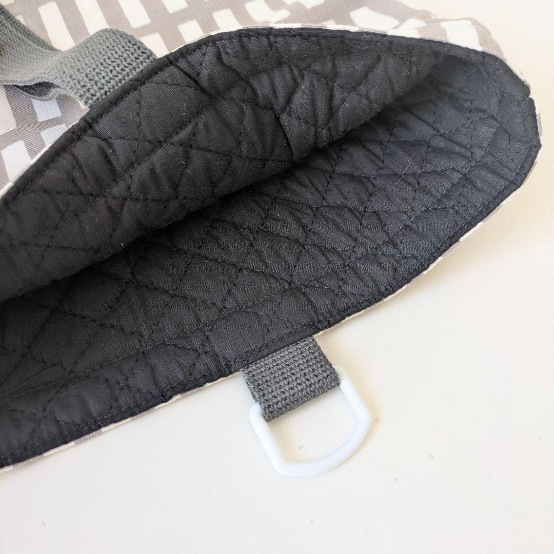 裏地キルティング大きめレッスンバッグ、上履き袋、体操着袋、大きめお弁当袋2点