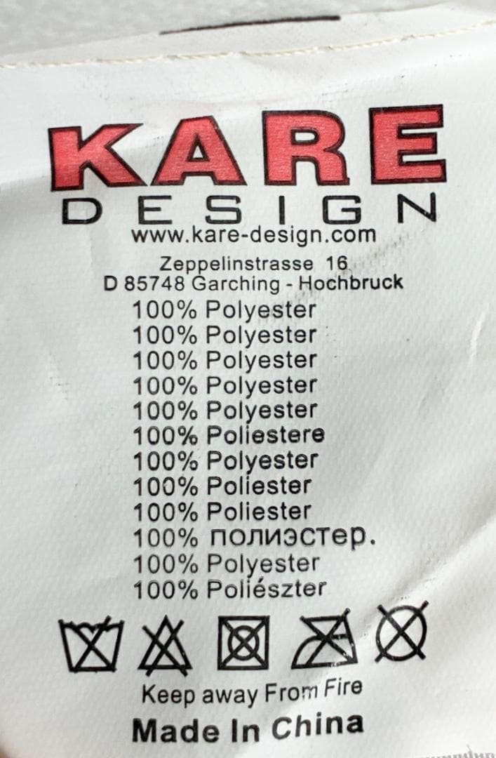 ▲廃番▲　KARE　カレ　45x45cm　クッション　アンツ　蟻　グレー