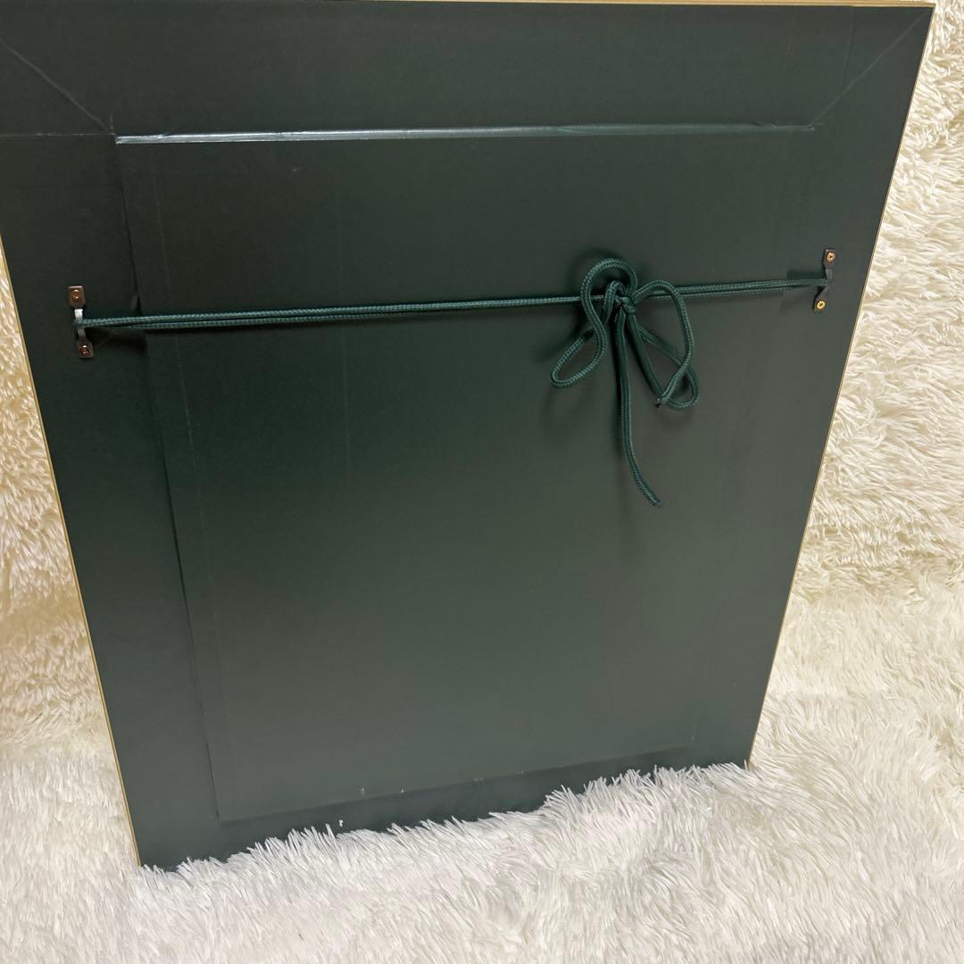 フェルメール　「牛乳を注ぐ女」 立体複製画　額縁付き