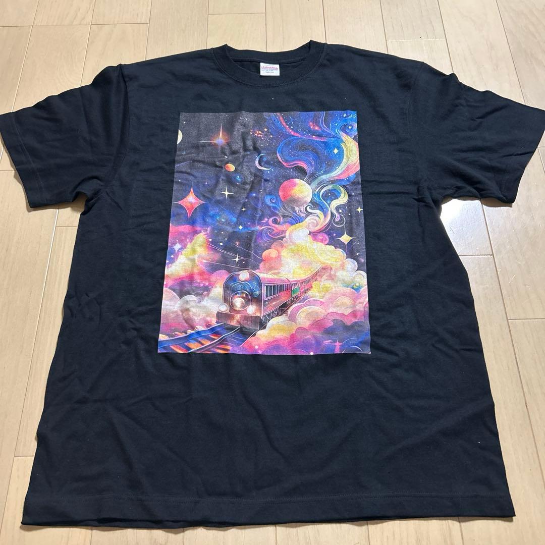 久木田菜々夏　衛星とカラテア　直筆サイン入り　Tシャツ　Lサイズ