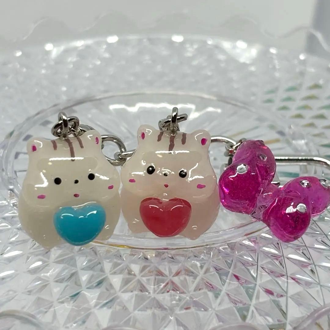 あんページ 光る✨️ ハムちゃん めじるしチャーム他