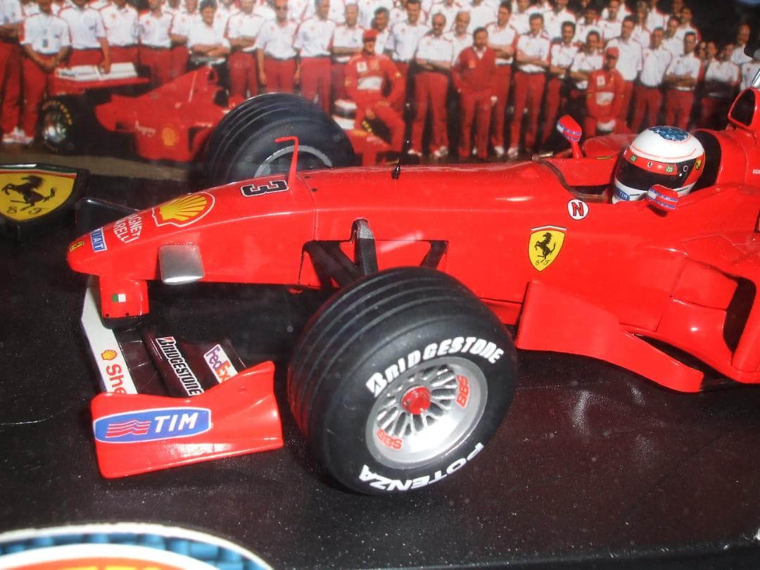 フェラーリ　F３９９　M・シューマッハ　＃３　デカール付　マテル　１／１８