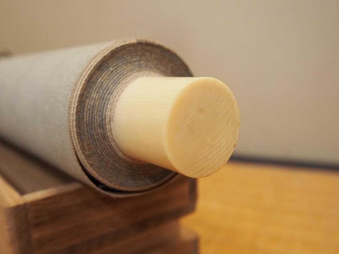 松村景文自筆『小槌に鼠図』掛軸　＊天保6年(1835)