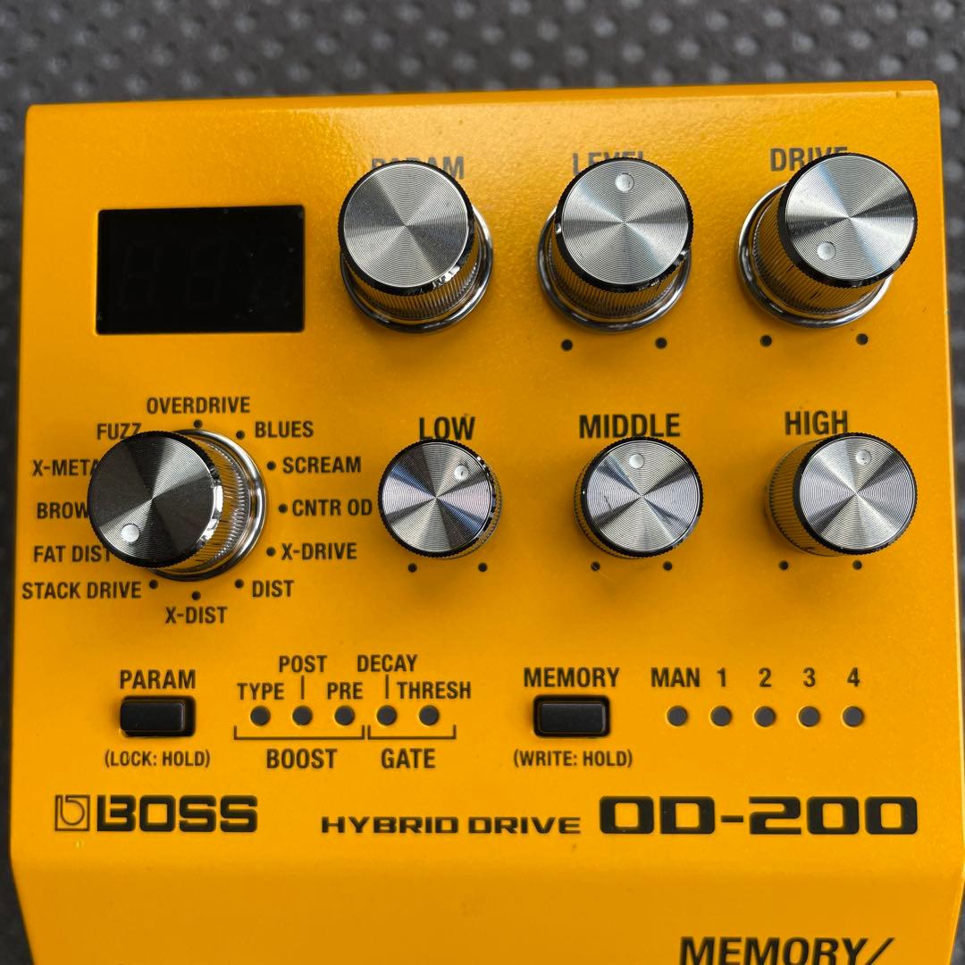 BOSS Hybrid Drive OD-200 ギター エフェクター ボス