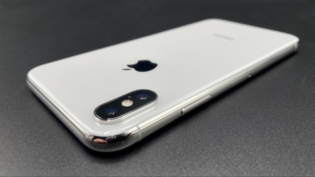 【美品】iPhoneX 256GB シルバー 本体