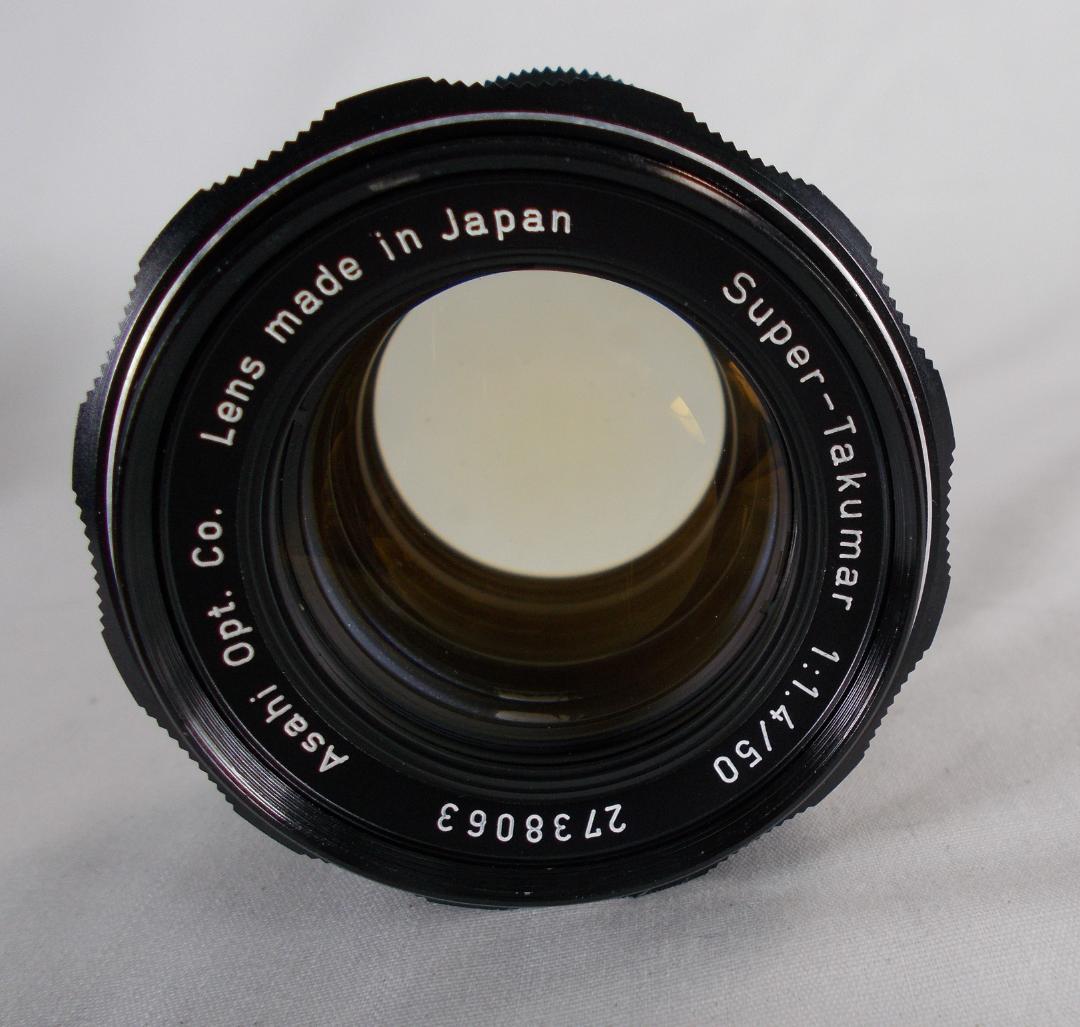 フィルムカメラ 整備済　Pentax SP　+ レンズ f/1.4　K263