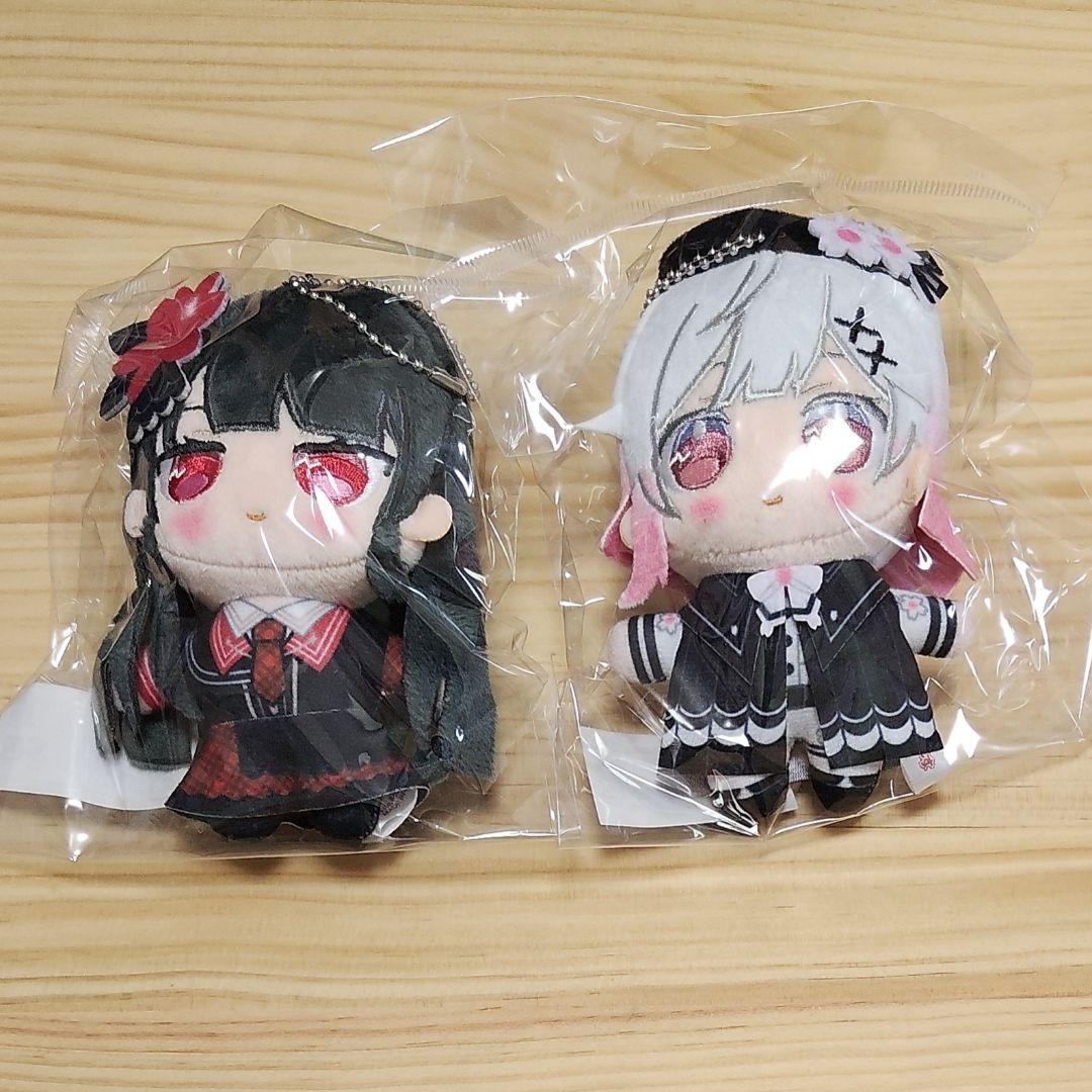 【桜羽エマ＆二階堂ヒロ】魔法少女ノ魔女裁判　まのさば　ぬいぴ～す　キーホルダー