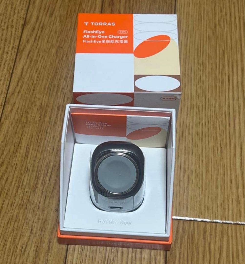 TORRAS Apple Watch 充電器 2in1 45W 急速充電器