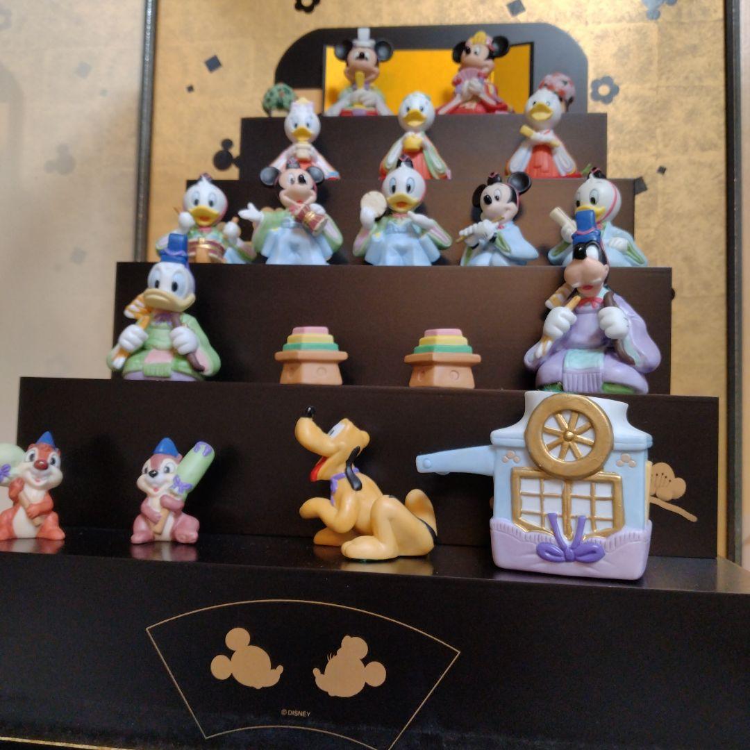 ✨️希少✨️美品✨️ディズニー 雛人形 五段飾り ガラスケース、箱付き ひな祭り