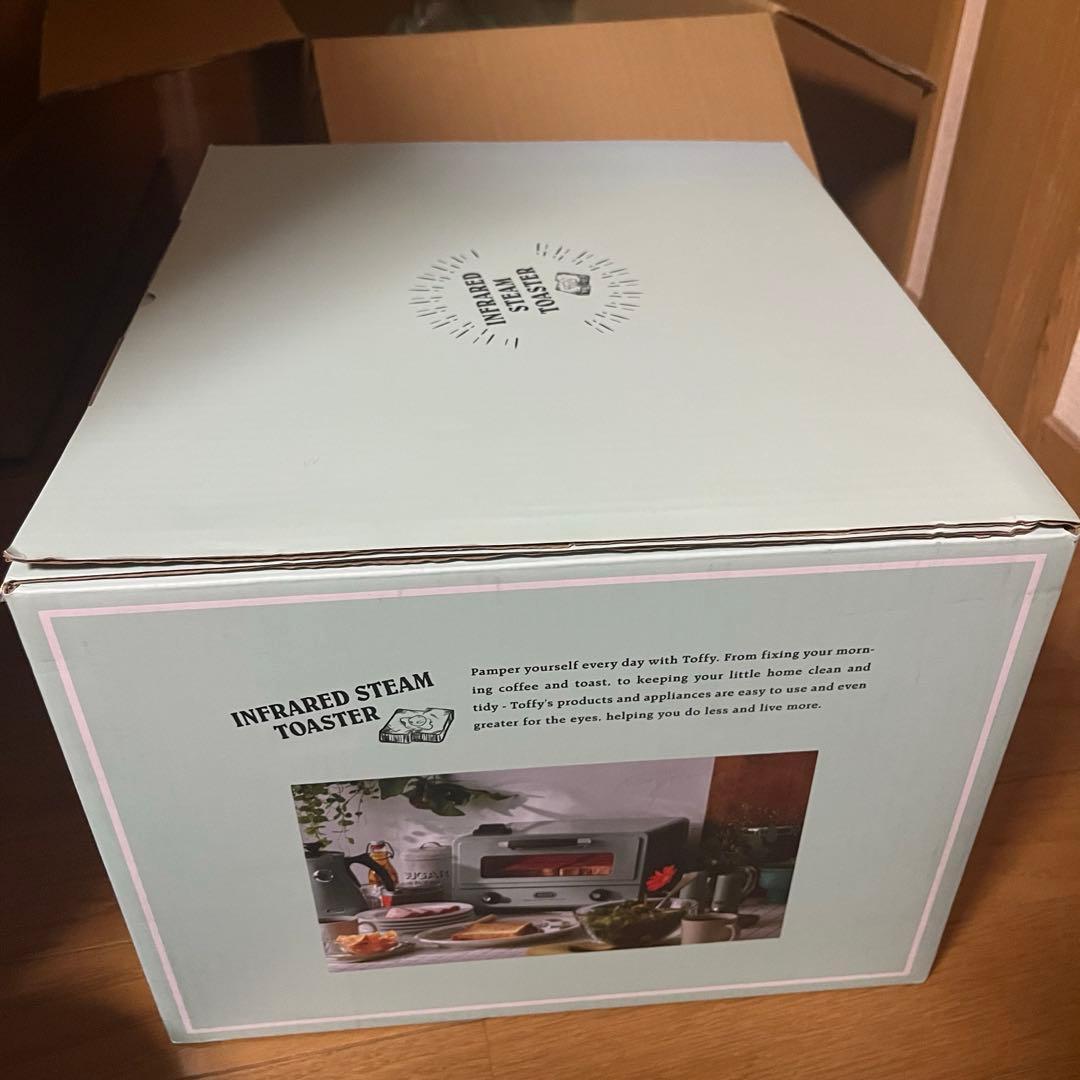 【新品未開封】ラドンナ Toffy 遠赤スチームトースター K-TS6-PA