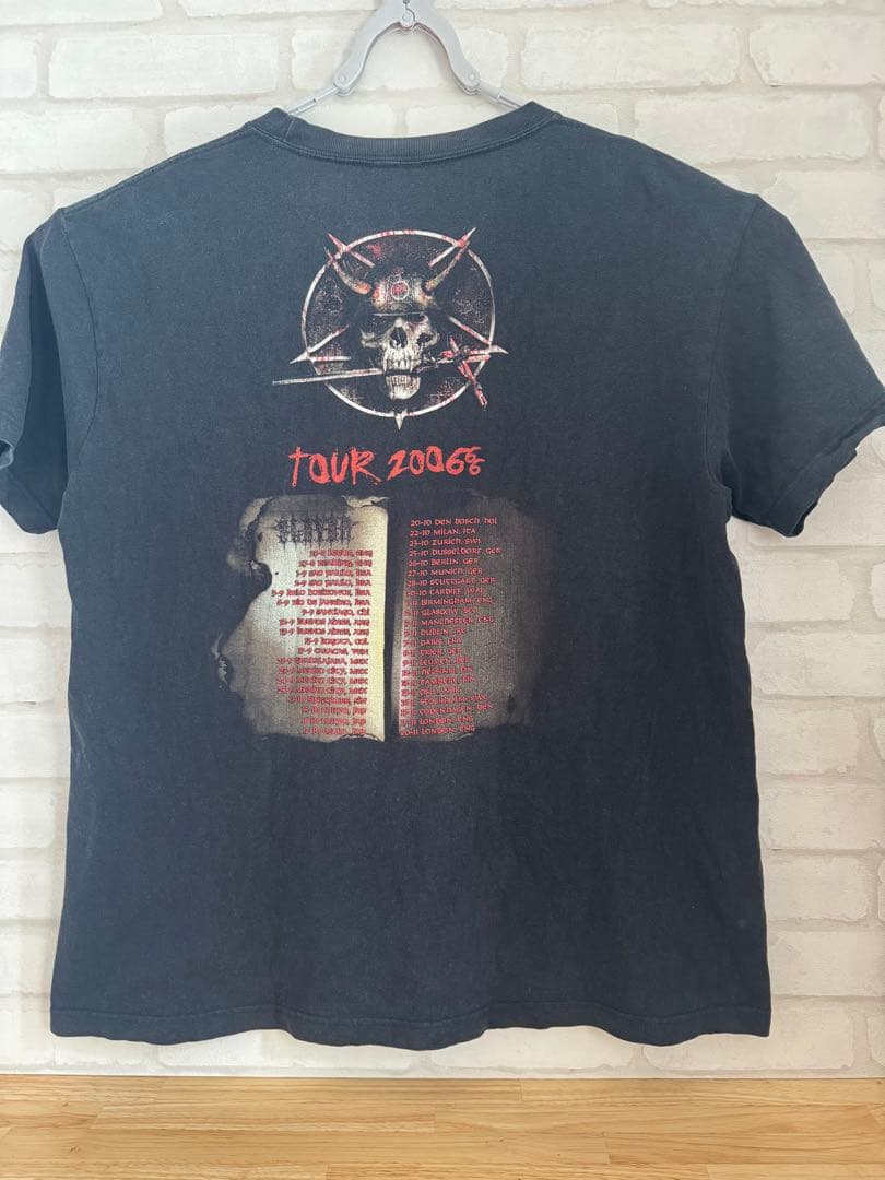 スレイヤー 2006年ツアーTシャツ ブラック
