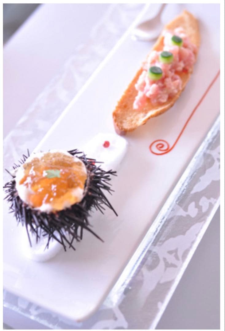 グラススタジオ　 長方形プレート2枚セット