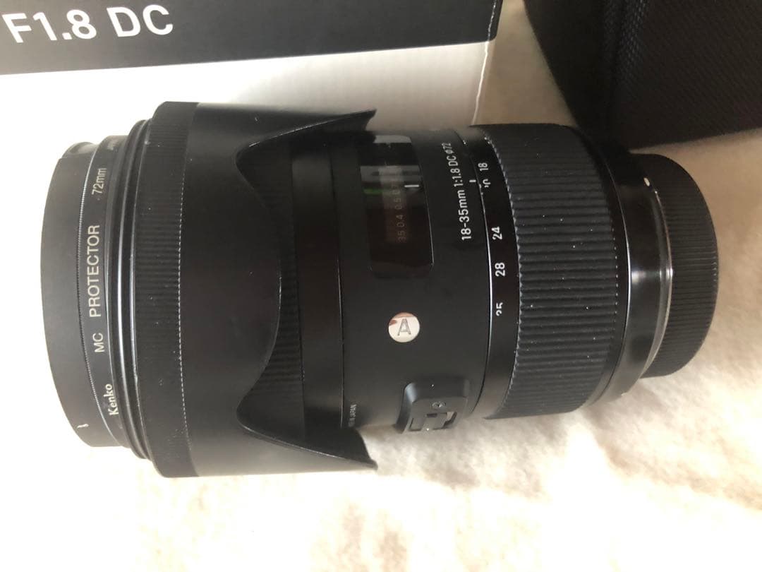 SIGMA 18-35mm F1.8 DC Artレンズ　Nikon用