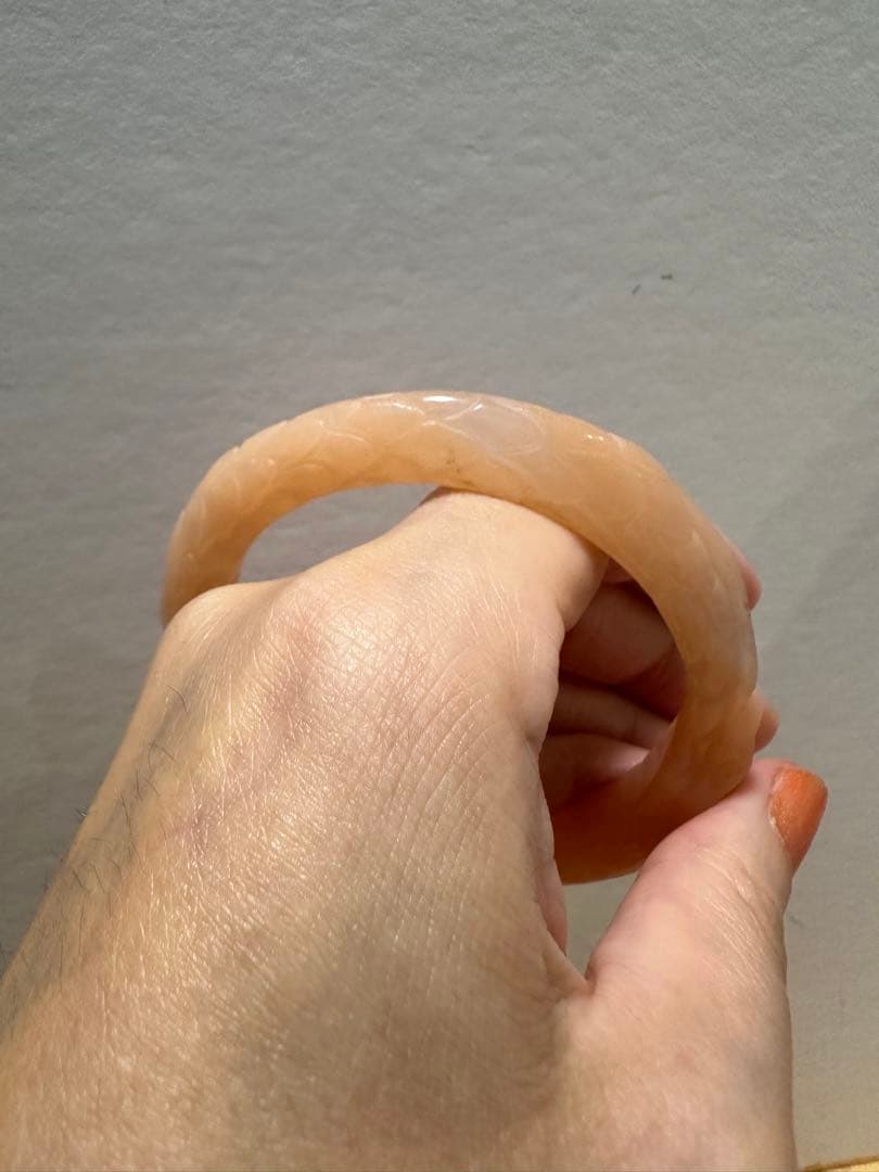 春節祭　蛇バングル　シャー太翠バングル