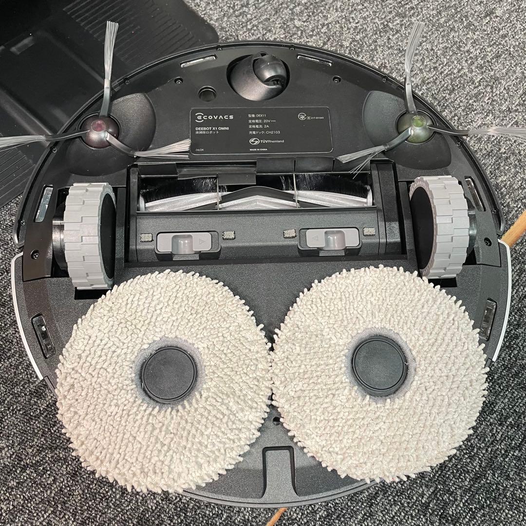 動作確認済　エコバックス　DEEBOTX1 OMNI ロボット掃除機　2024年