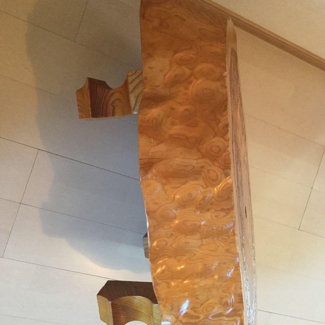 切り株テーブル ハンドメイド