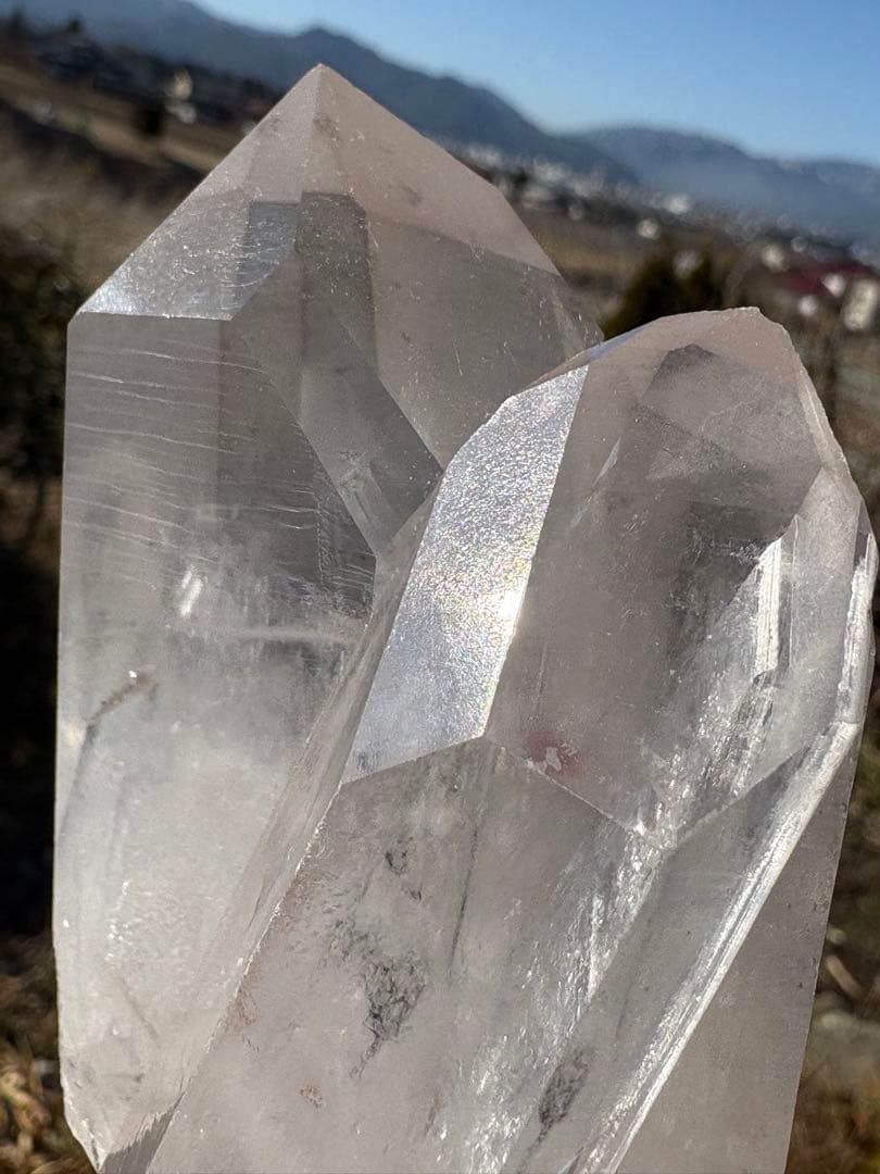 ❤️❗️ヒマラヤ　0.5kg 強いパワー　極みの逸品　クラスター　柱　水晶
