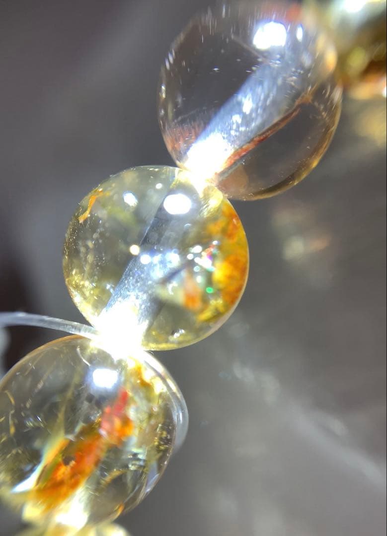 ⭐️ナチュラル⭐️ゴールデントパーズ　ブレスレット　トパーズ