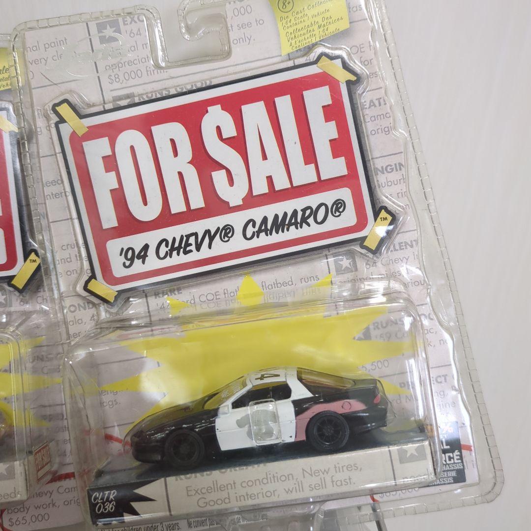 ミニカーセット 4台 '81 CHEVY CAMARO 他