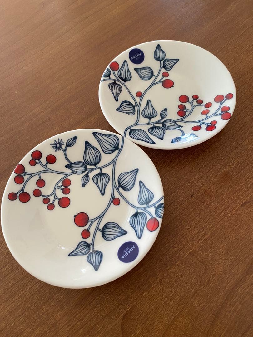 Arabia Runo (ルノ) フロストベリー プレート 11.5cm 2枚