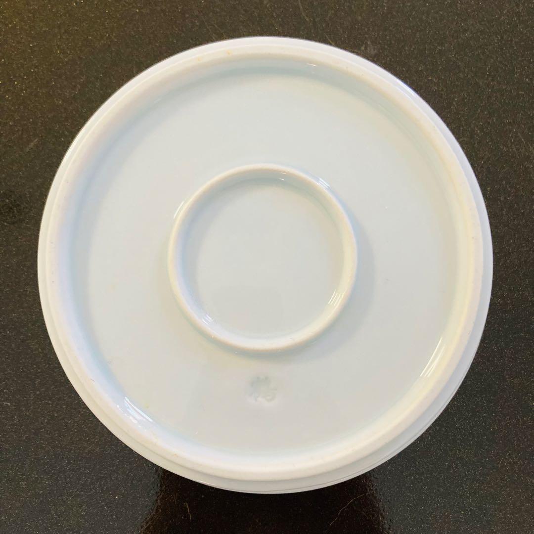 有田焼 緑彩小花 回転オードブル皿セット 『大』回転台 食器６点セット