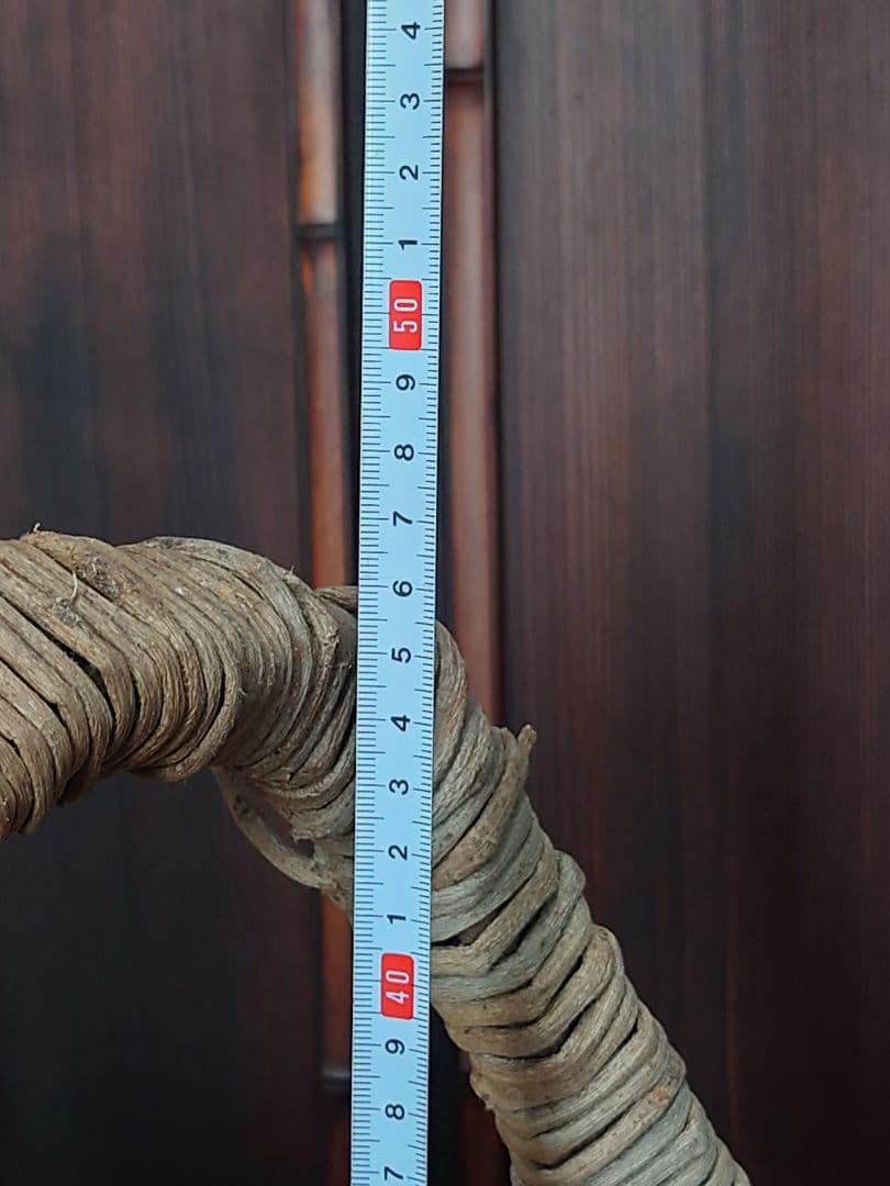 A一閑張り 蔓編 竹編 アンティーク昔篭 飾り 和紙 ディスプレイ インテリア