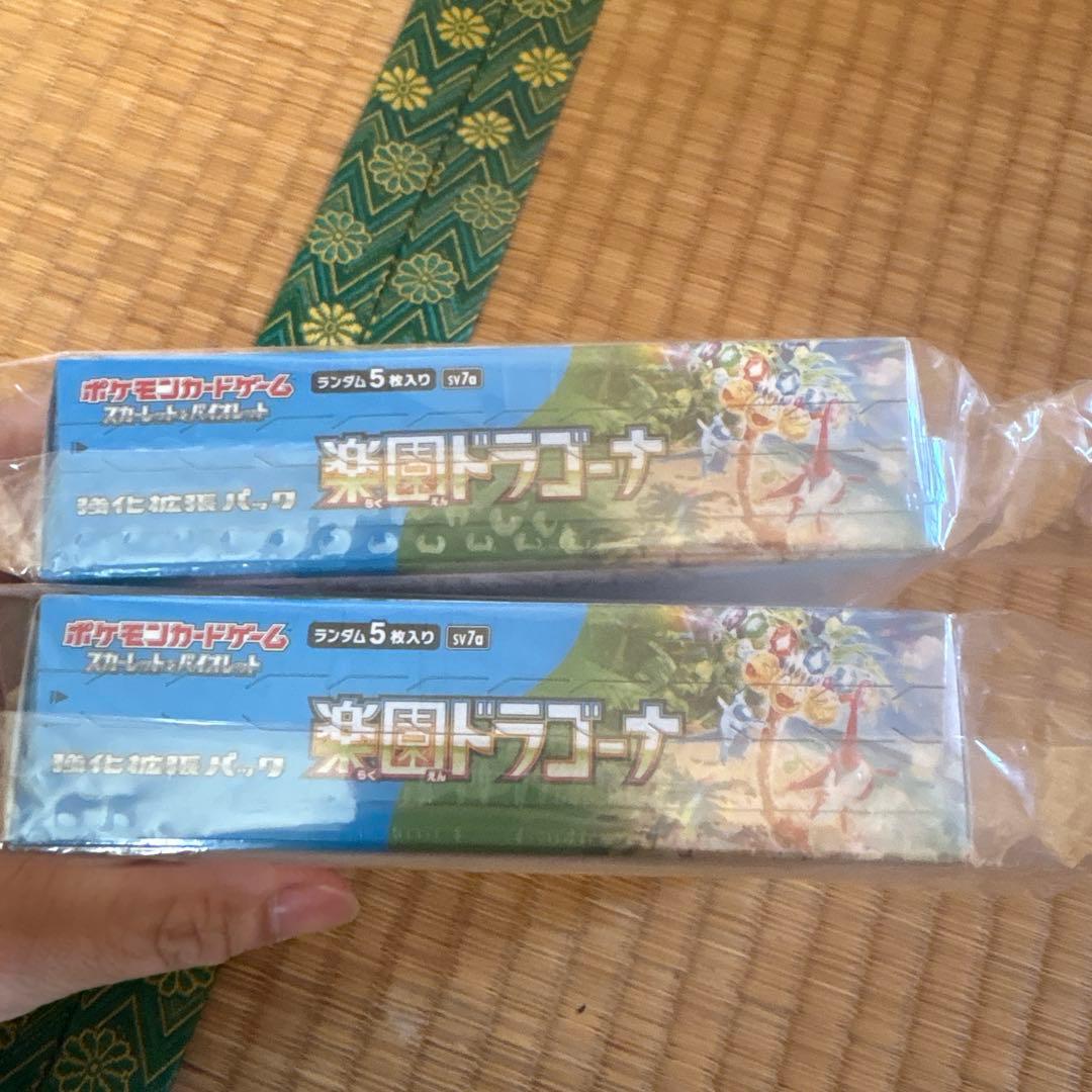 ポケモンカードゲーム 楽園ドラゴーナ2BOX