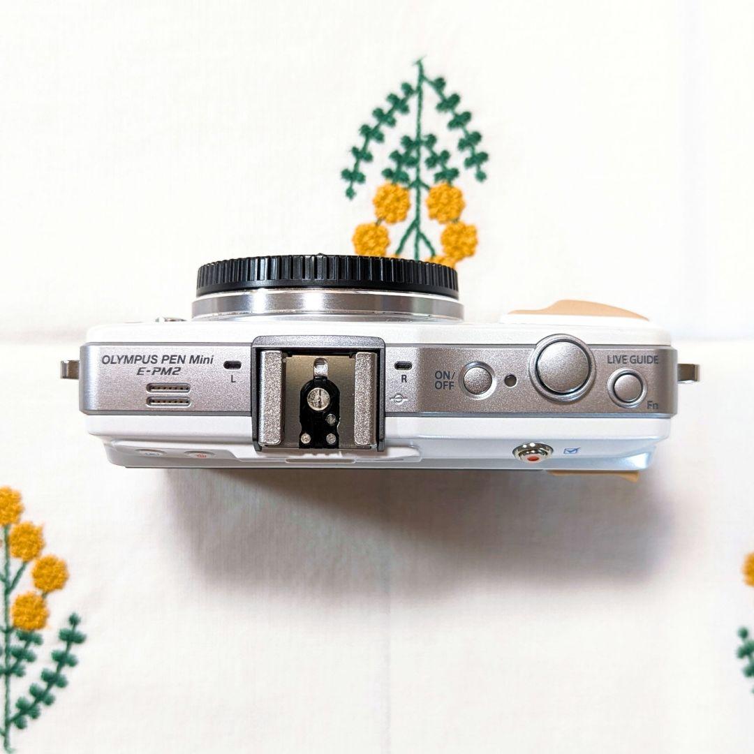 OLYMPUS PEN mini E-PM2 レンズキット　ホワイト