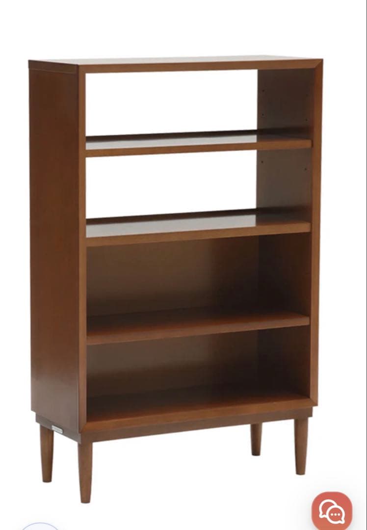 【カリモク60 オープンシェルフ】美品　ウォールナット