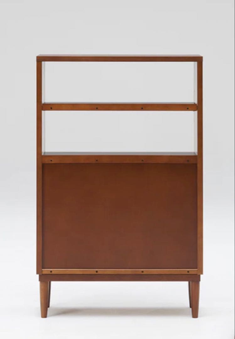 【カリモク60 オープンシェルフ】美品　ウォールナット
