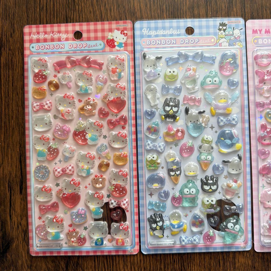正規品 サンリオ第2弾 ボンボンドロップシール