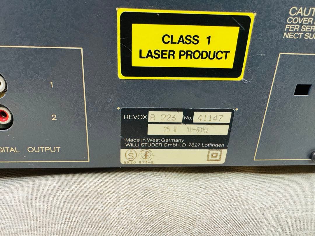 REVOX B226 CDデッキ レボックス