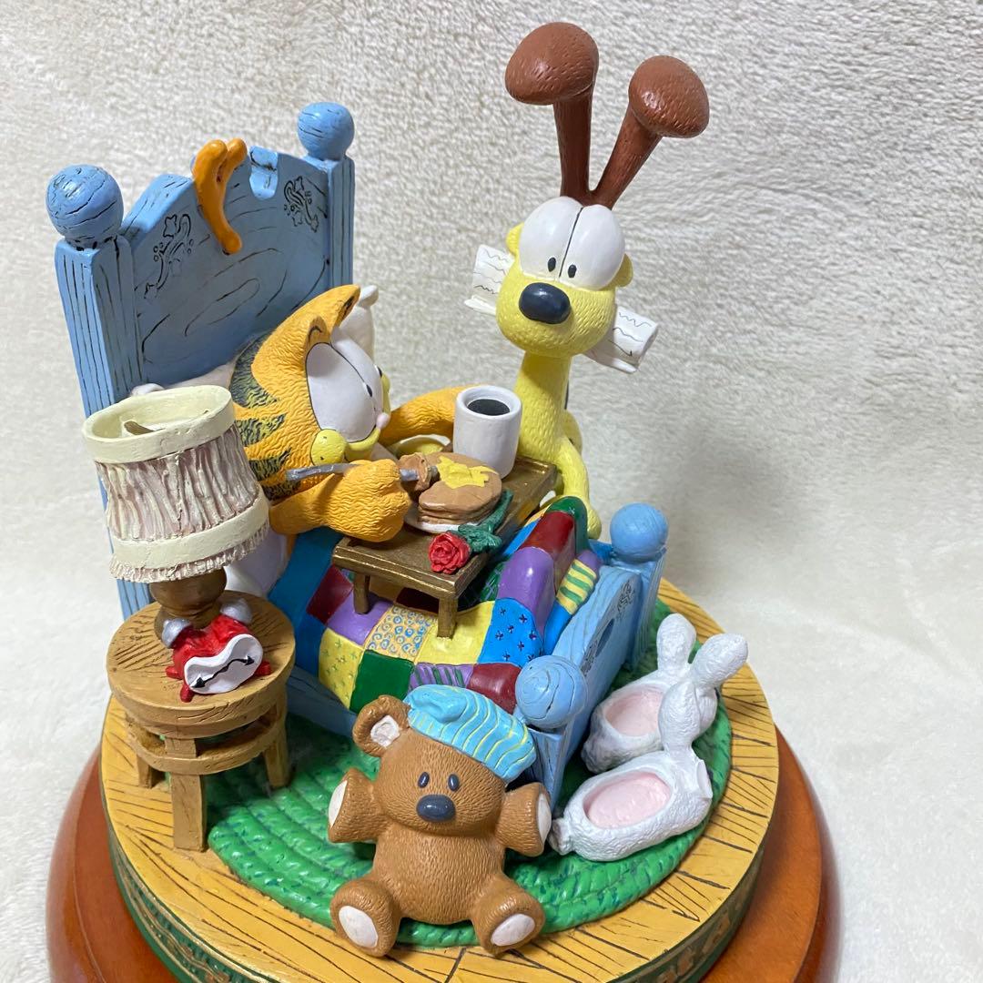 1994年　ガーフィールド　オルゴール　アメトイ　フィギュア　アメリカン雑貨