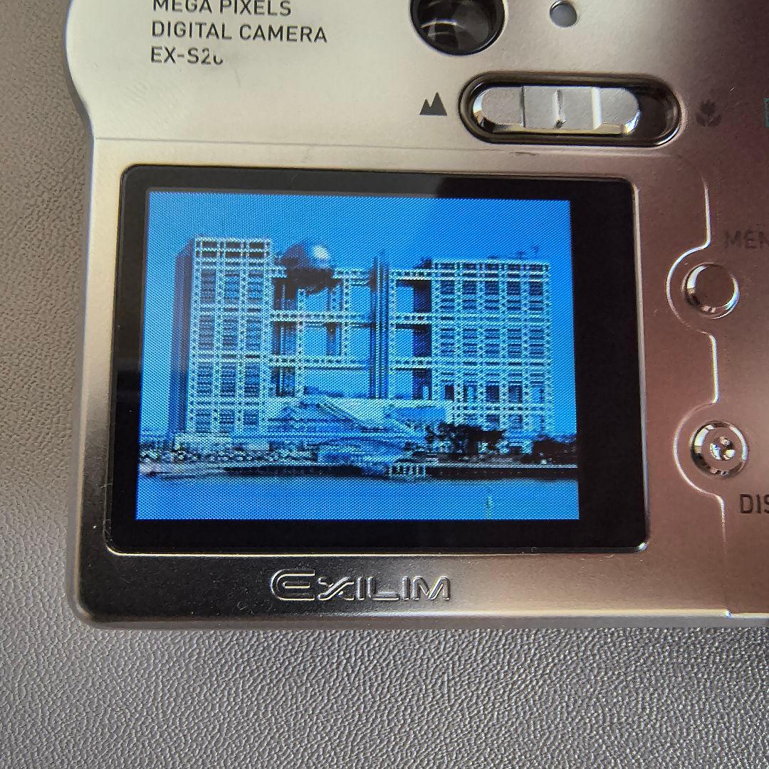 【極美品】CASIO exilim ex-s20レアなフジテレビ仕様、箱・付属付