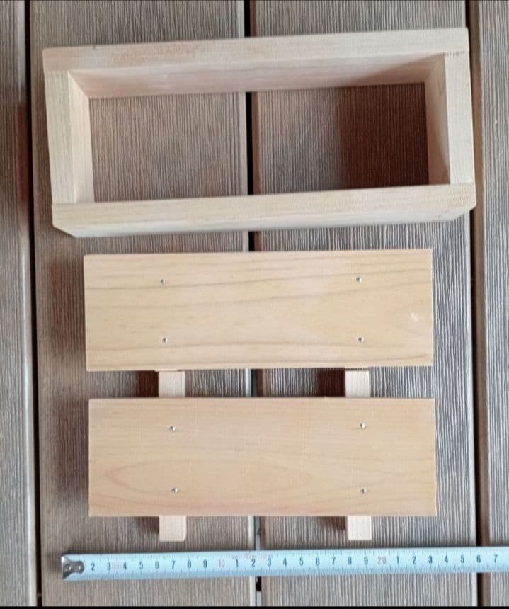 寿司桶 (ふた付)+ 押し寿司2個【合計3点・送料込】木製 約39cm