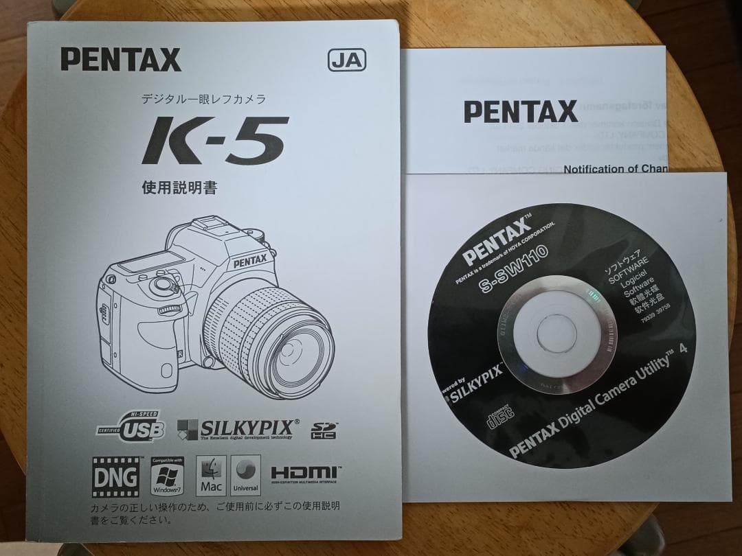 PENTAX K-5 18-135レンズキット ショット数6,183枚