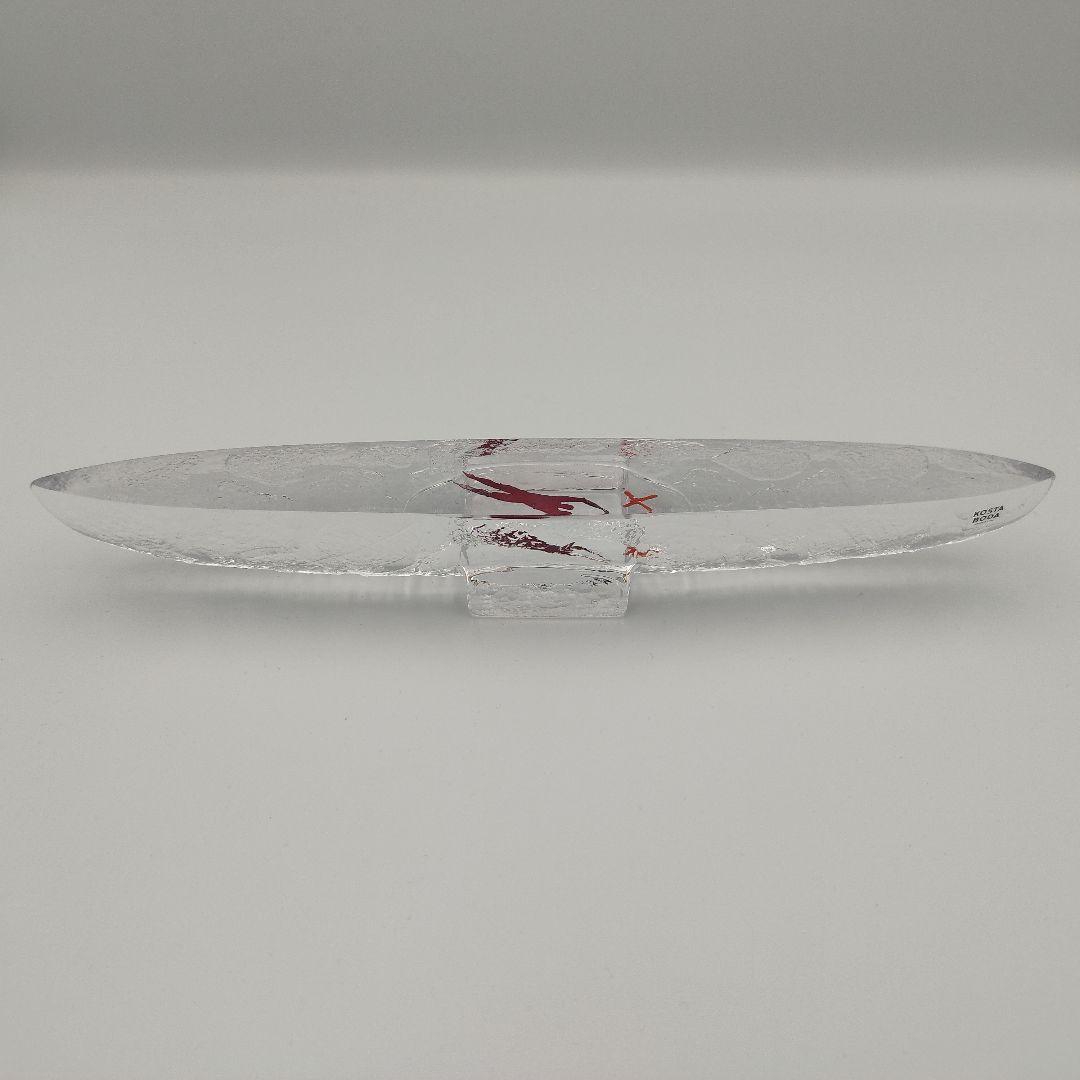 Kosta Boda 【DRIFTER】 クリアー ガラス オブジェ