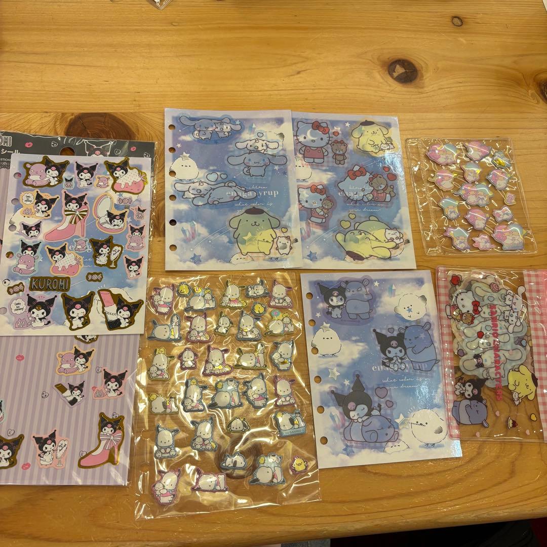 ボンボンドロップシール サンリオ-トイストーリ-たまごっち 35種シールセット
