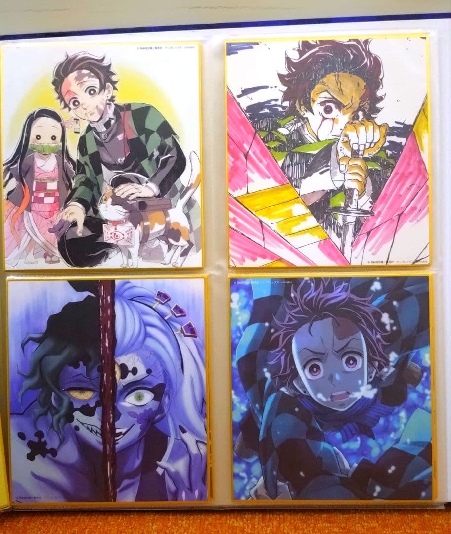 【色紙52枚入】鬼滅の刃 全集中展 色紙拾集帳 無限城 公開