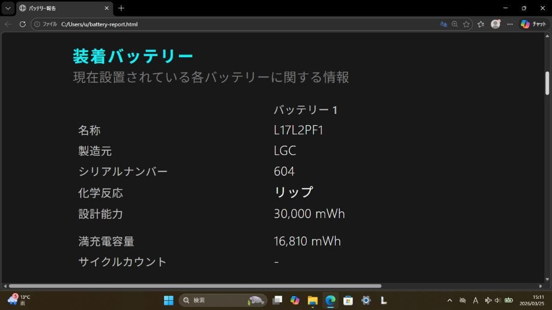 ジャンク Lenovo ideaPad 330-15IKB i7-8550U
