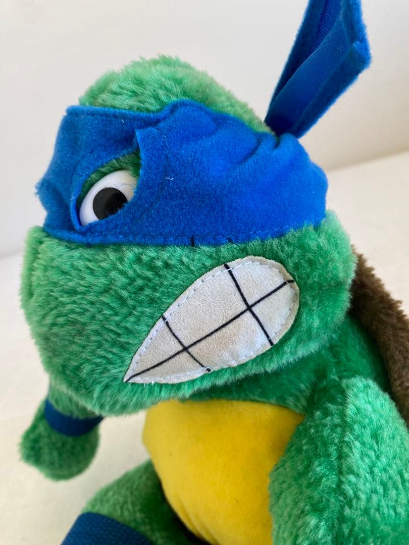 80's ミュータント　タートルズ　ニンジャタートルズ　レオナルド　ぬいぐるみ