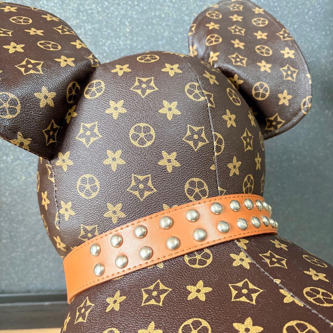 犬☆オブジェ☆モノグラム☆スツール