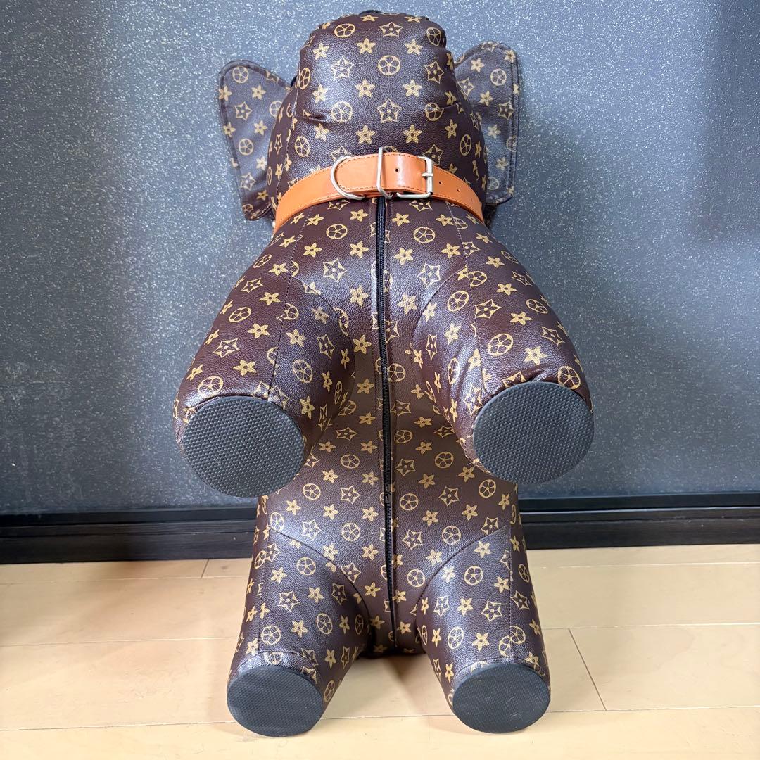 犬☆オブジェ☆モノグラム☆スツール