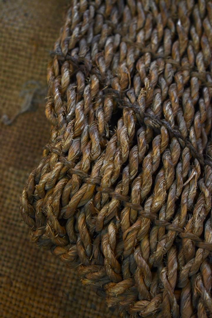 古道具　襤褸　網　籠　民藝　ブロカント　明治　french 古道具坂田